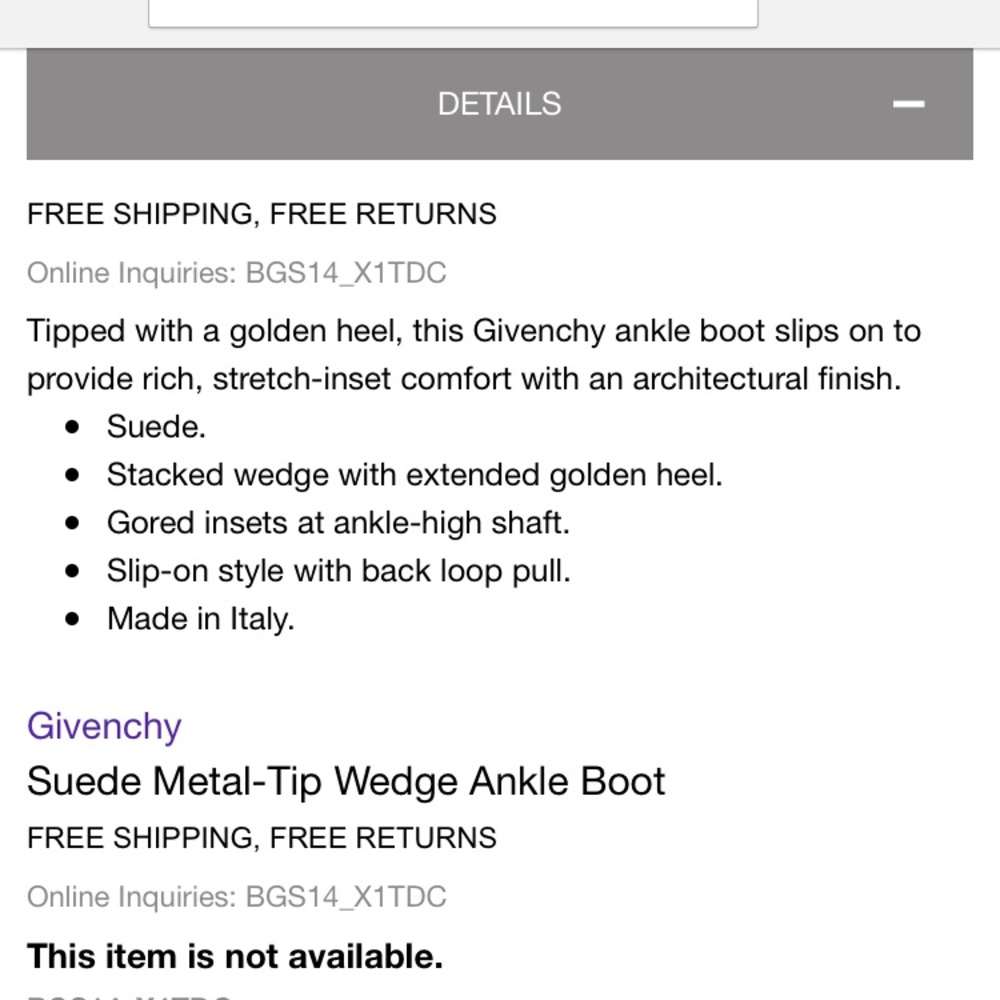 Givenchy Chelsea Boots - Picture 8 of 8